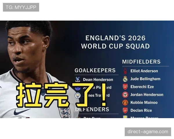 英格兰队2026世界杯前景分析：阵容实力与夺冠概率预测